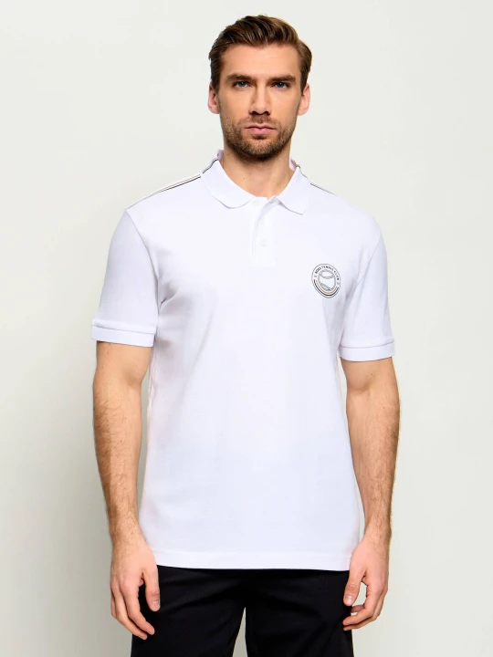 Zdjęcie produktu BOSS GREEN Polo PL_Boss Open | Regular Fit | stretch biały