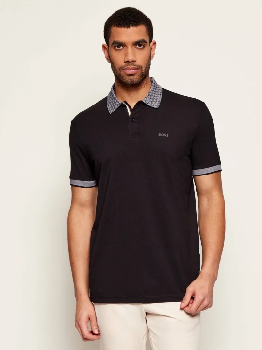 Zdjęcie produktu BOSS GREEN Polo PL_GOC Chip Paddy | Regular Fit czarny