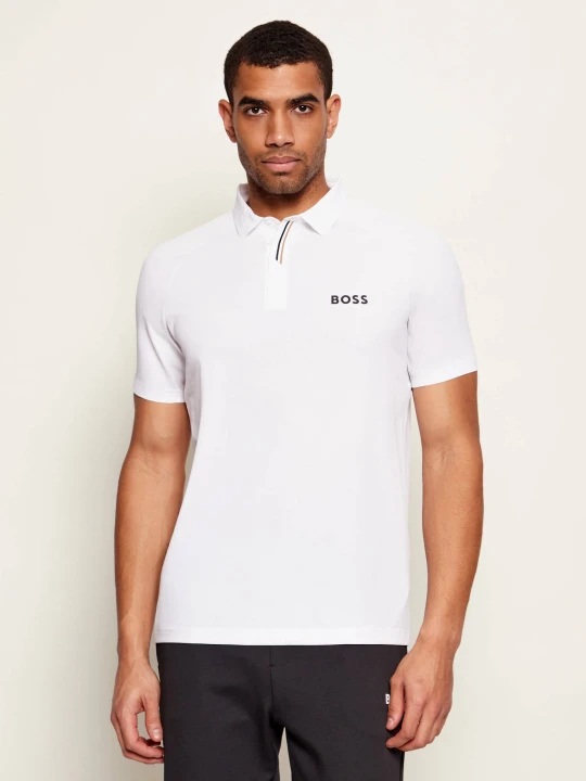 Zdjęcie produktu BOSS GREEN Polo PL_GOC Paddytech | Regular Fit biały