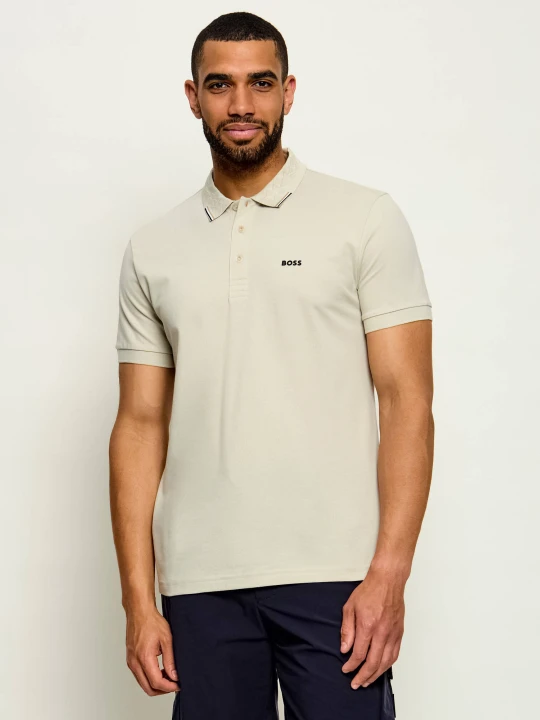 Zdjęcie produktu BOSS GREEN Polo PL_GOC Swing Paddy | Regular Fit beżowy