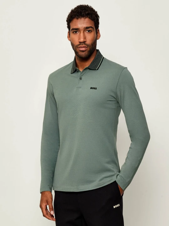 Zdjęcie produktu BOSS GREEN Polo PL_League Plisy | Regular Fit | pique