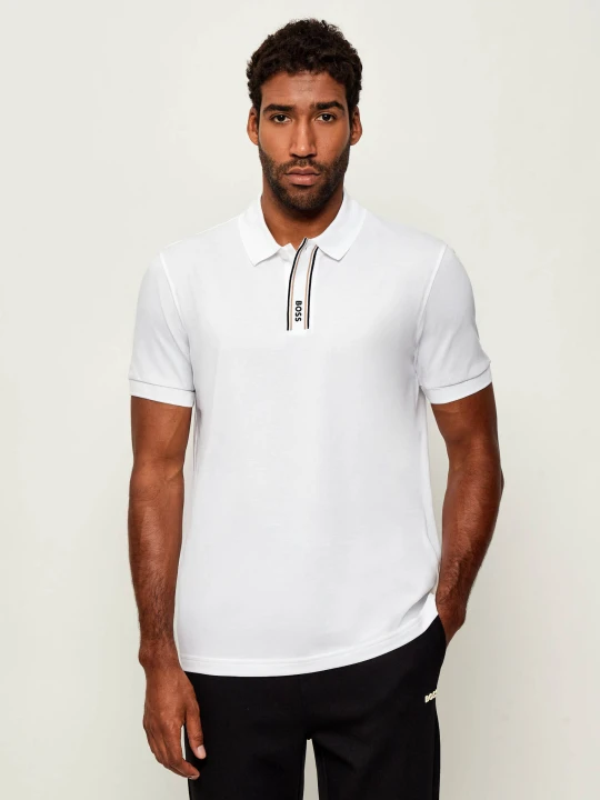 Zdjęcie produktu BOSS GREEN Polo PL_Paddy GOC | Regular Fit biały