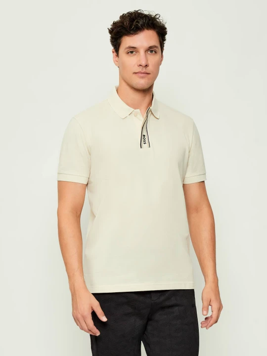 Zdjęcie produktu BOSS GREEN Polo PL_Paddy GOC | Regular Fit | stretch kremowy