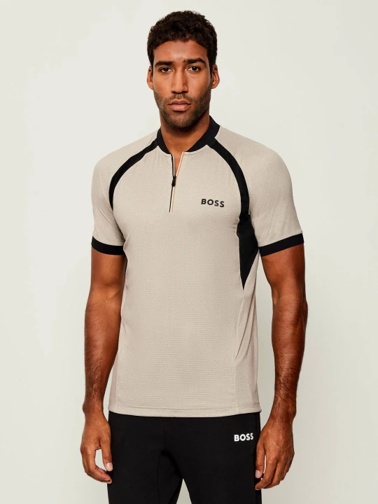 Zdjęcie produktu BOSS GREEN Polo PL_TOC Matchball | Slim Fit beżowy
