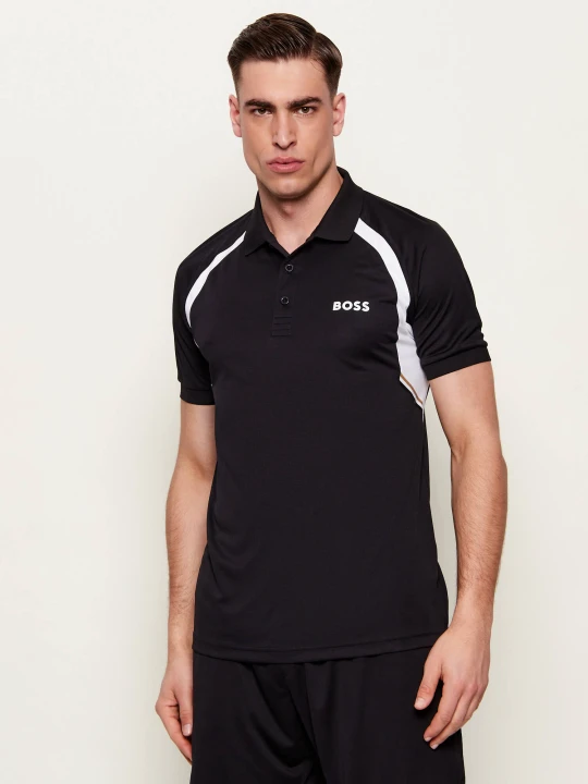 Zdjęcie produktu BOSS GREEN Polo PL_TOC Spin CB | Slim Fit czarny