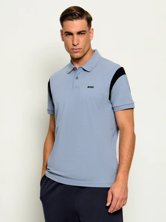 Zdjęcie produktu BOSS GREEN Polo PL_Union Paddy | Regular Fit | stretch szary