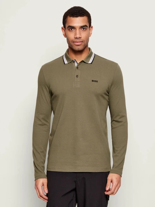 Zdjęcie produktu BOSS GREEN Polo Plisy | Regular Fit