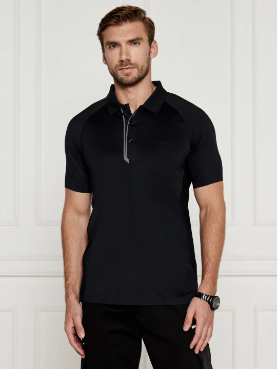 Zdjęcie produktu BOSS GREEN Polo | Slim Fit czarny