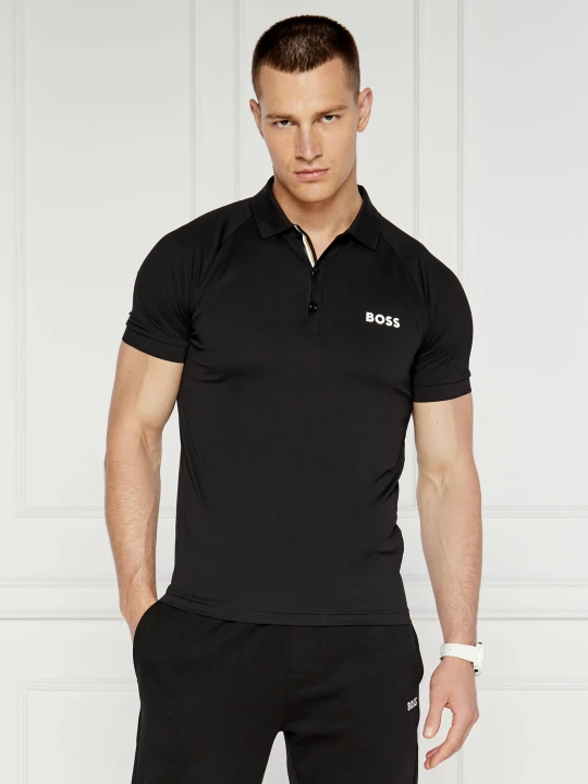 Zdjęcie produktu BOSS GREEN Polo | Slim Fit czarny