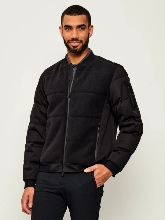 Zdjęcie produktu BOSS GREEN Puchowa kurtka bomber OW_Hole19 | Regular Fit czarny