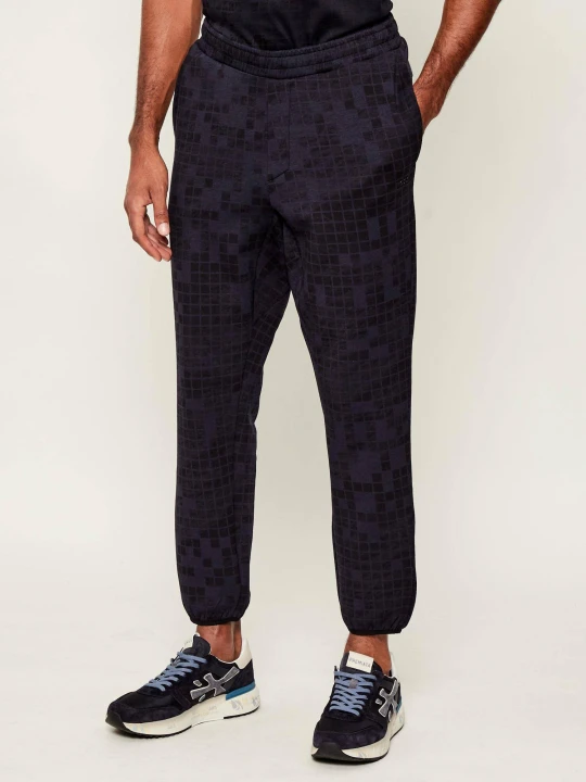 Zdjęcie produktu BOSS GREEN Spodnie dresowe JT_Clash Long | Regular Fit granatowy