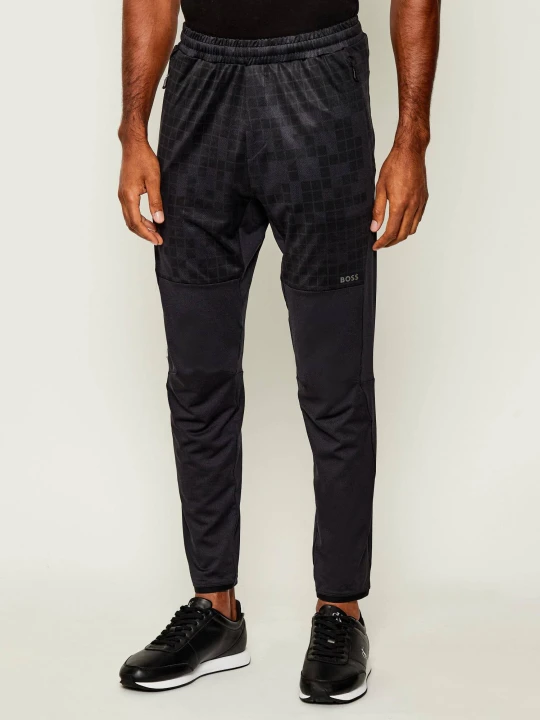 Zdjęcie produktu BOSS GREEN Spodnie dresowe JT_Jump Long | Regular Fit | stretch granatowy
