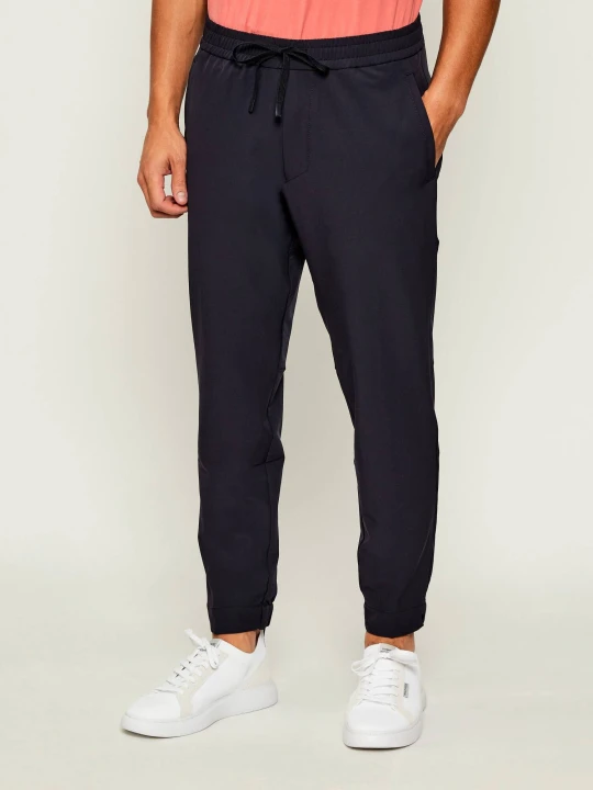 Zdjęcie produktu BOSS GREEN Spodnie jogger T_Flex | Tapered fit granatowy