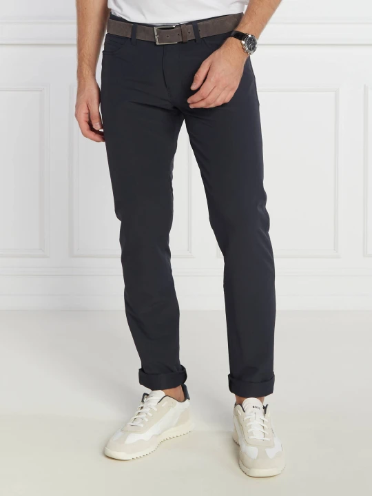 Zdjęcie produktu BOSS GREEN Spodnie T_ATG | Slim Fit granatowy