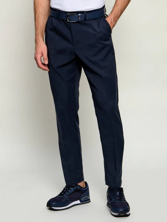 Zdjęcie produktu BOSS GREEN Spodnie TR_GOC Swing | Slim Fit granatowy