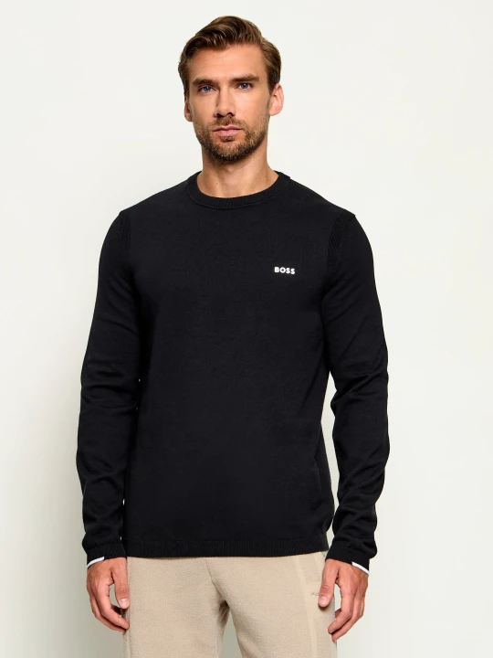 Zdjęcie produktu BOSS GREEN Sweter KN_Ever-X CN | Regular Fit czarny