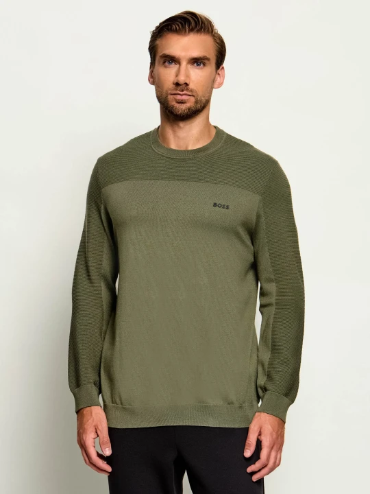 Zdjęcie produktu BOSS GREEN Sweter KN_Momentum-X CN | Regular Fit | z dodatkiem wełny