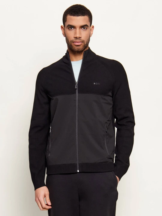 Zdjęcie produktu BOSS GREEN Sweter KN_Unity HY | Regular Fit czarny