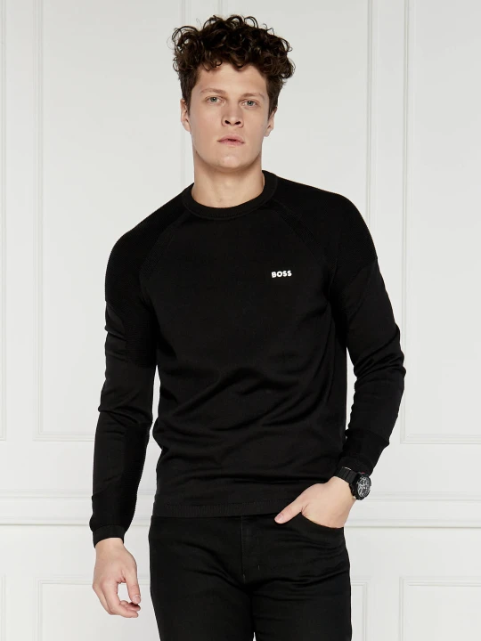 Zdjęcie produktu BOSS GREEN Sweter Perform-X_CN | Regular Fit czarny