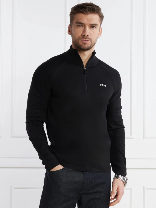 Zdjęcie produktu BOSS GREEN Sweter Perform-X_QZ | Regular Fit czarny