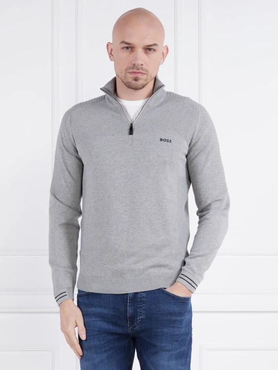 Zdjęcie produktu BOSS GREEN Sweter Zolet | Regular Fit szary