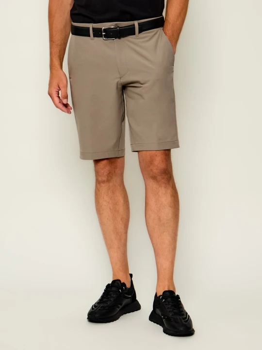 Zdjęcie produktu BOSS GREEN Szorty chino S_Commuter_10.5 | Slim Fit | easy iron beżowy
