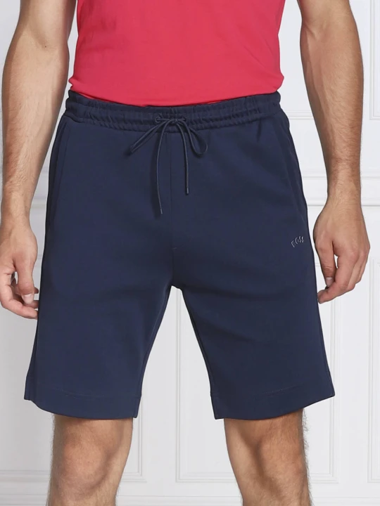 Zdjęcie produktu BOSS GREEN Szorty Headlo Curved | Regular Fit granatowy