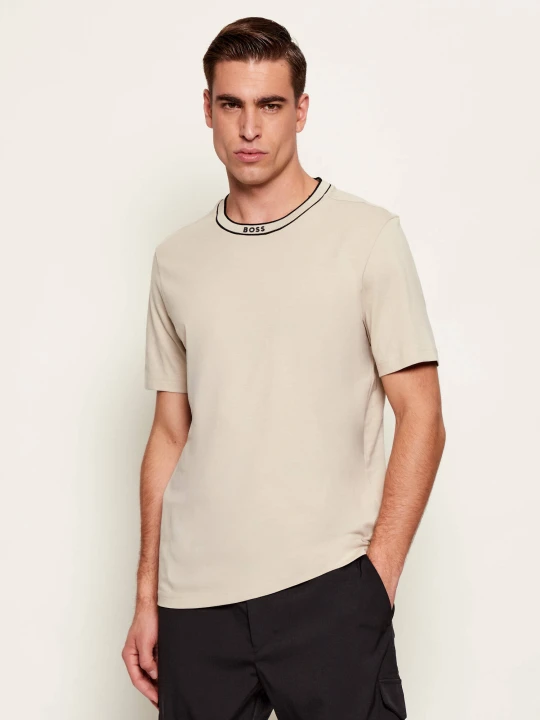 Zdjęcie produktu BOSS GREEN T-shirt 5 | Regular Fit beżowy