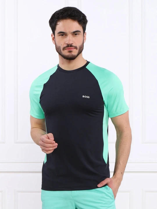 Zdjęcie produktu BOSS GREEN T-shirt Active | Slim Fit granatowy
