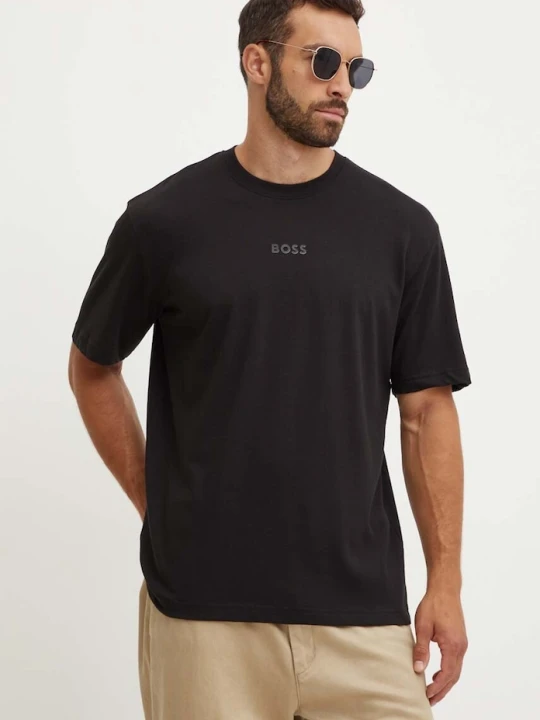 Zdjęcie produktu BOSS Green T-shirt męski bawełniany Tee 10 czarny