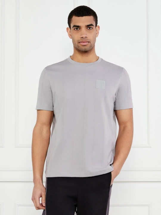 Zdjęcie produktu BOSS GREEN T-shirt DropNeedle AC | Relaxed fit | stretch szary
