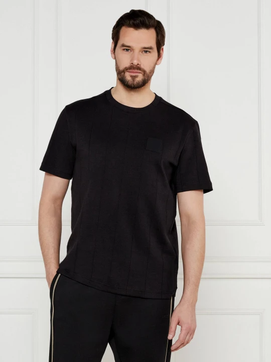 Zdjęcie produktu BOSS GREEN T-shirt DropNeedle AC | Relaxed fit | stretch czarny