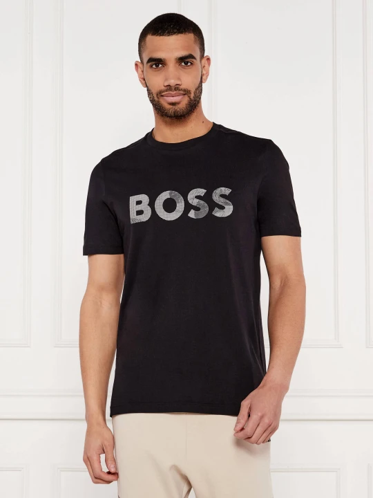 Zdjęcie produktu BOSS GREEN T-shirt Glamping | Regular Fit czarny
