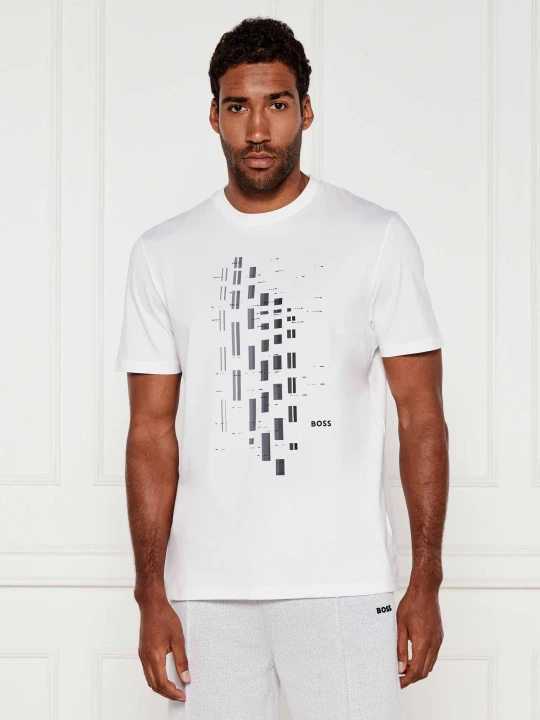 Zdjęcie produktu BOSS GREEN T-shirt GRX Zone | Regular Fit biały