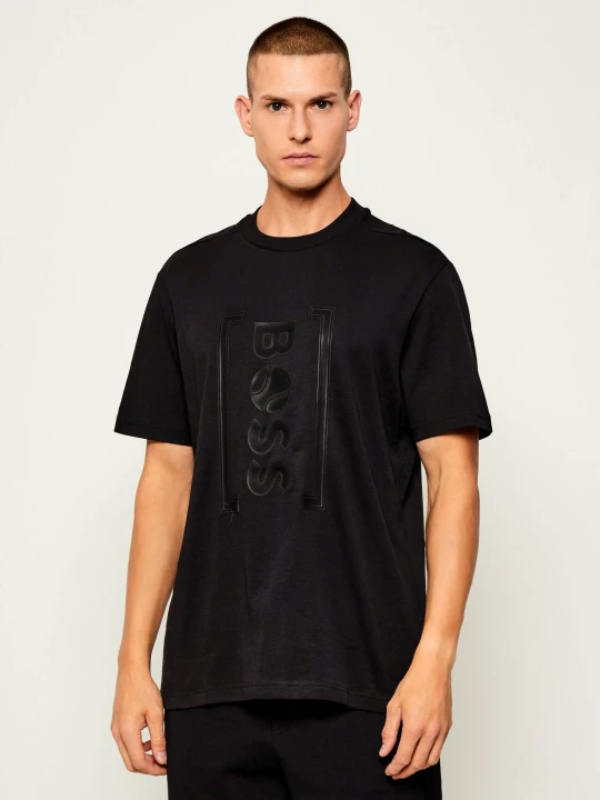 Zdjęcie produktu BOSS GREEN T-shirt Iconic TL | Relaxed fit czarny