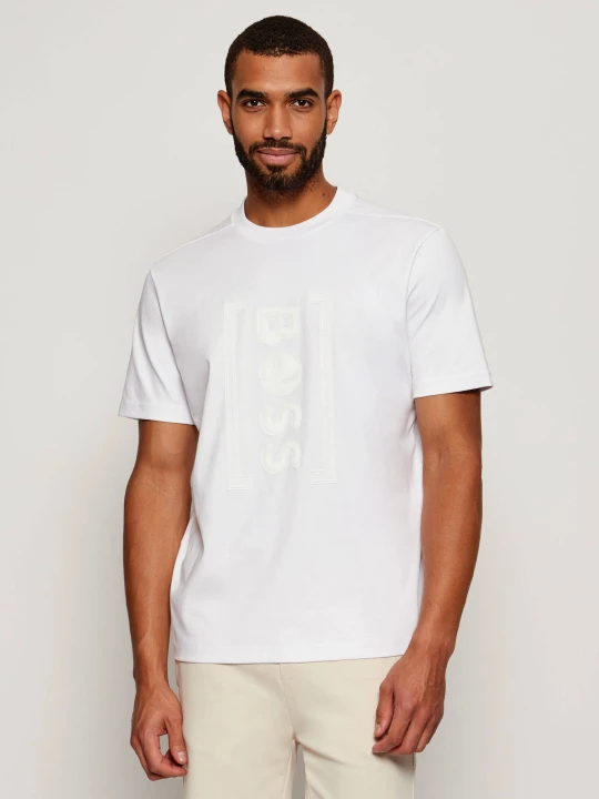 Zdjęcie produktu BOSS GREEN T-shirt Iconic TL | Relaxed fit biały