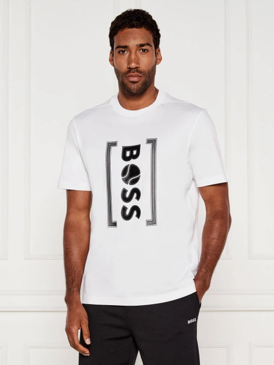 Zdjęcie produktu BOSS GREEN T-shirt Iconic TL | Relaxed fit biały