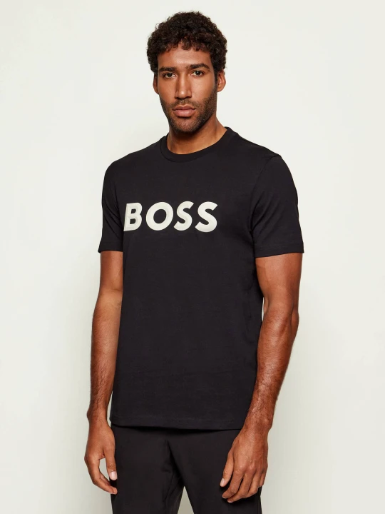 Zdjęcie produktu BOSS GREEN T-shirt Iconic Zone | Regular Fit czarny