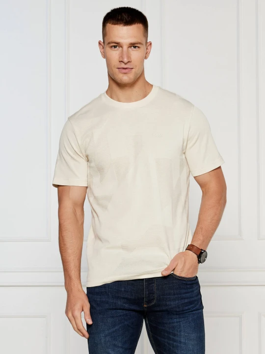Zdjęcie produktu BOSS GREEN T-shirt Jagged | Regular Fit beżowy