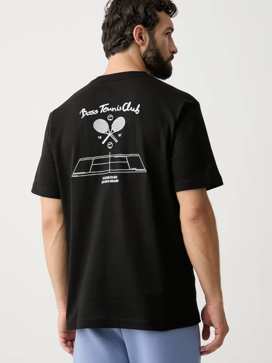 Zdjęcie produktu BOSS Green T-shirt męski bawełniany czarny
