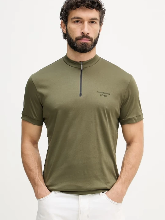 Zdjęcie produktu BOSS Green t-shirt męski bawełniany BOSS X PORSCHE