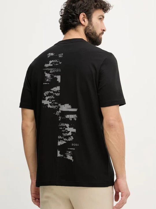 Zdjęcie produktu BOSS Green T-shirt męski z bawełną czarny