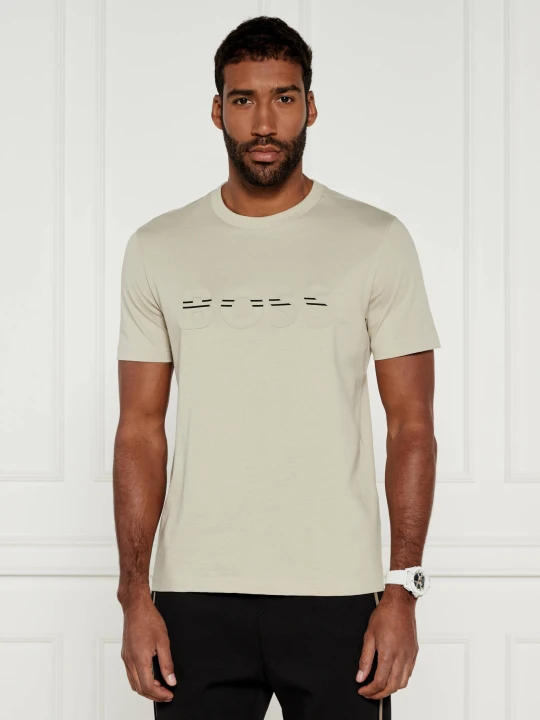 Zdjęcie produktu BOSS GREEN T-shirt NAUTICAL | Regular Fit beżowy
