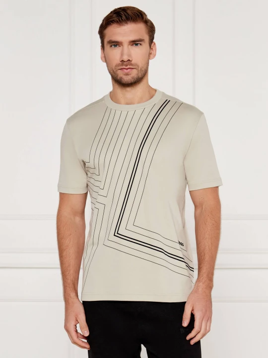 Zdjęcie produktu BOSS GREEN T-shirt | Regular Fit beżowy