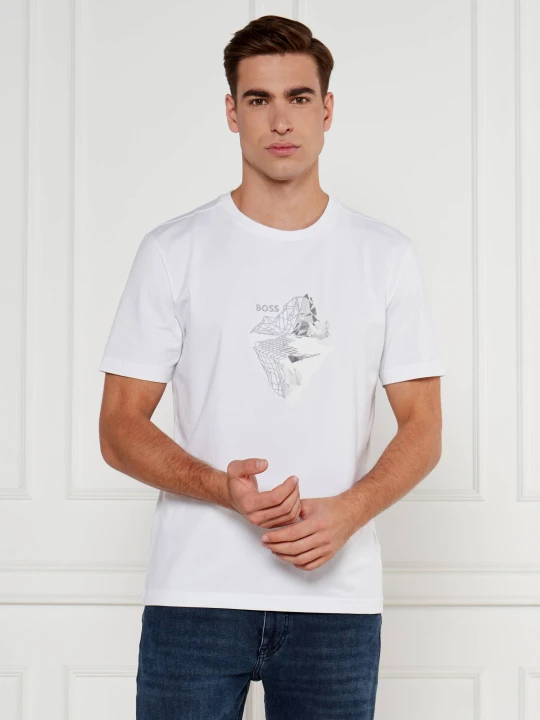 Zdjęcie produktu BOSS GREEN T-shirt | Regular Fit biały