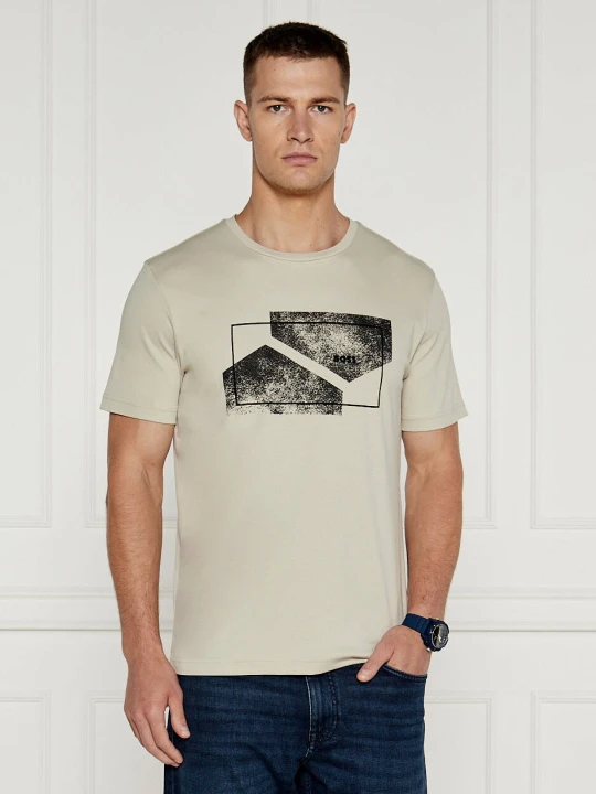 Zdjęcie produktu BOSS GREEN T-shirt | Regular Fit beżowy