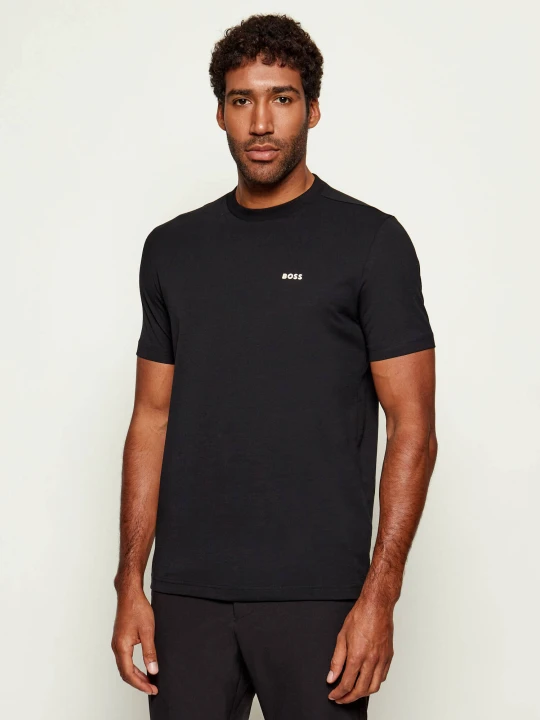 Zdjęcie produktu BOSS GREEN T-shirt | Regular Fit | stretch czarny