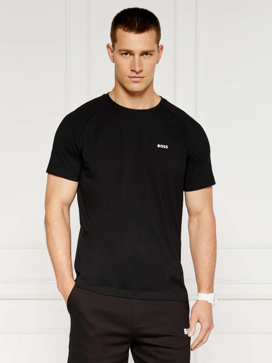 Zdjęcie produktu BOSS GREEN T-shirt | Regular Fit | stretch czarny