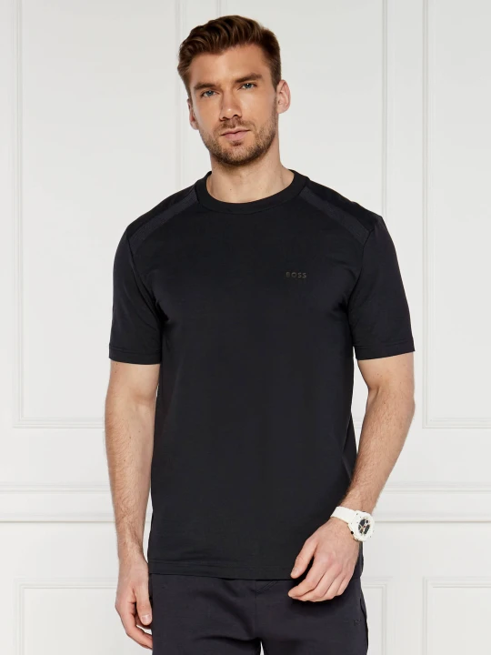 Zdjęcie produktu BOSS GREEN T-shirt | Regular Fit | stretch grafitowy