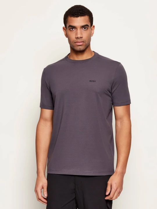 Zdjęcie produktu BOSS GREEN T-shirt | Regular Fit | stretch grafitowy